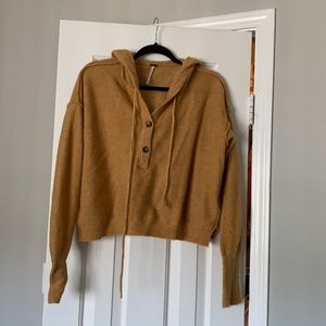 Free people mustard sweater
